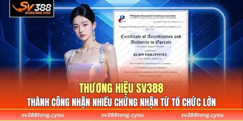 Thương hiệu thành công nhận nhiều chứng nhận từ tổ chức lớn
